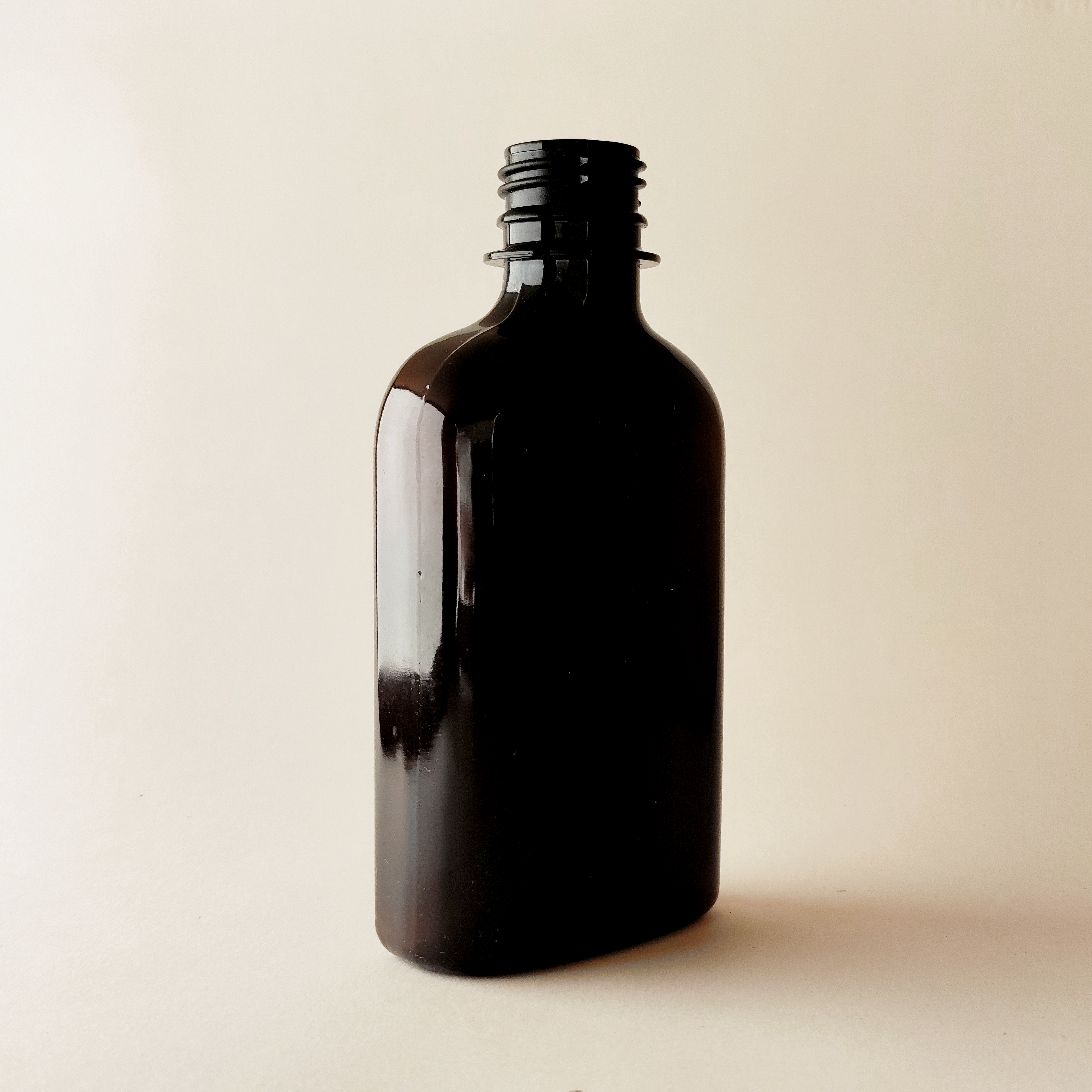 بطری پت ۲۵۰ سی سی کتابی قهوه ای کیسه ۳۰۰ عددی با درب